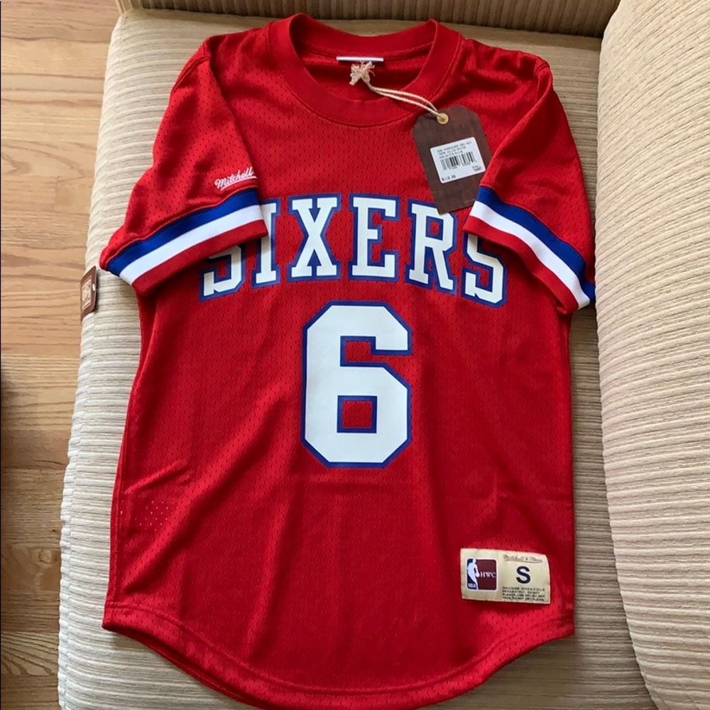 Mitchell & Ness Crew Neck Julius Erving Jersey